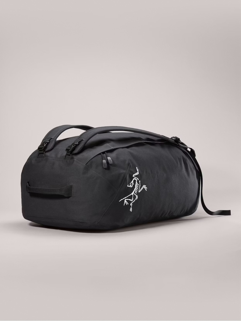 Arc'teryx Black Duffel with White Logo